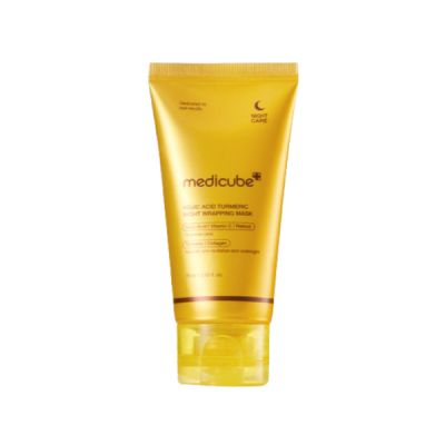 MEDICUBE Kojic Acid Turmeric Night Wrapping Mask - 75ml