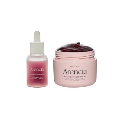 ARENCIA - Fresh Red Smoothie Serum 8 - 30ml & Red Smoothie Serum 30 - 50g Set