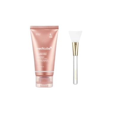 MEDICUBE- Collagen Night Wrapping Mask with Brush Set